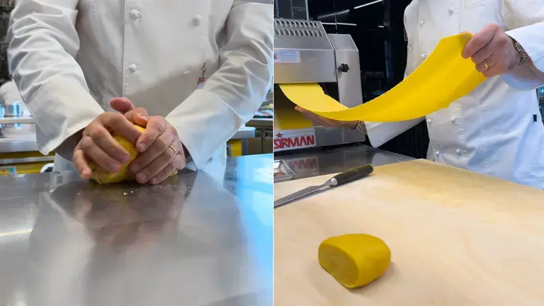 Pasta all'uovo di Andrea Aprea