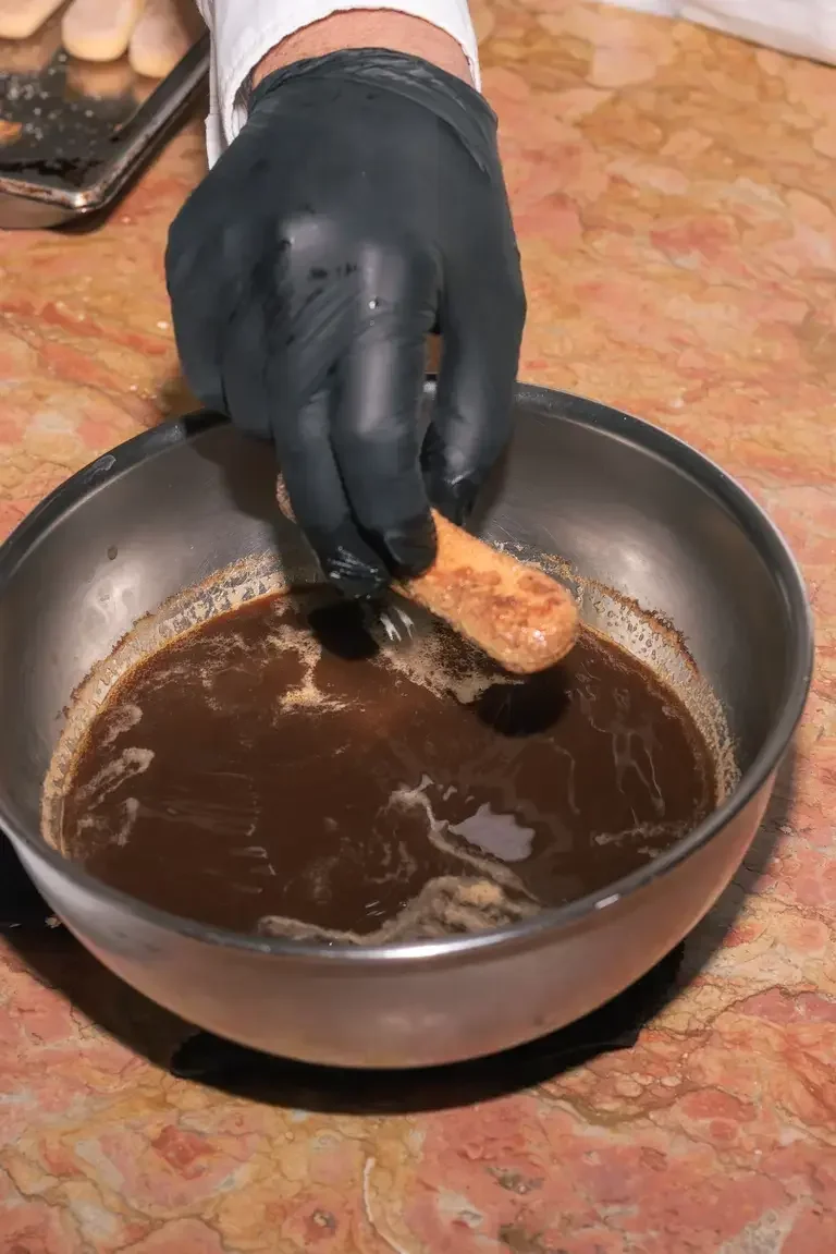 Savoiardi nel caffè