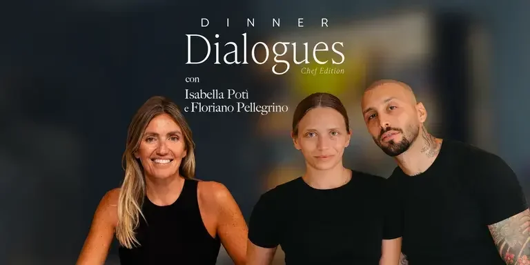 Dinner Dialogues podcast con chef Potì e Pellegrino