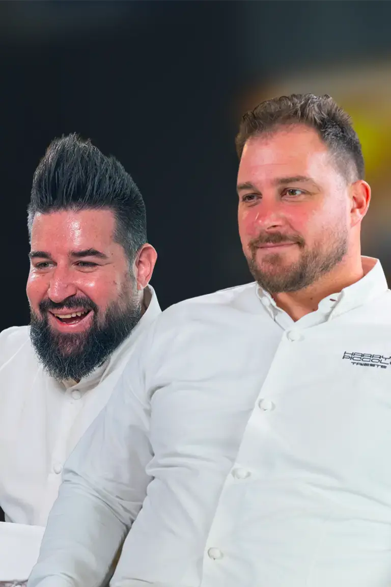 Gli chef Matteo Metullio e Davide De Pra