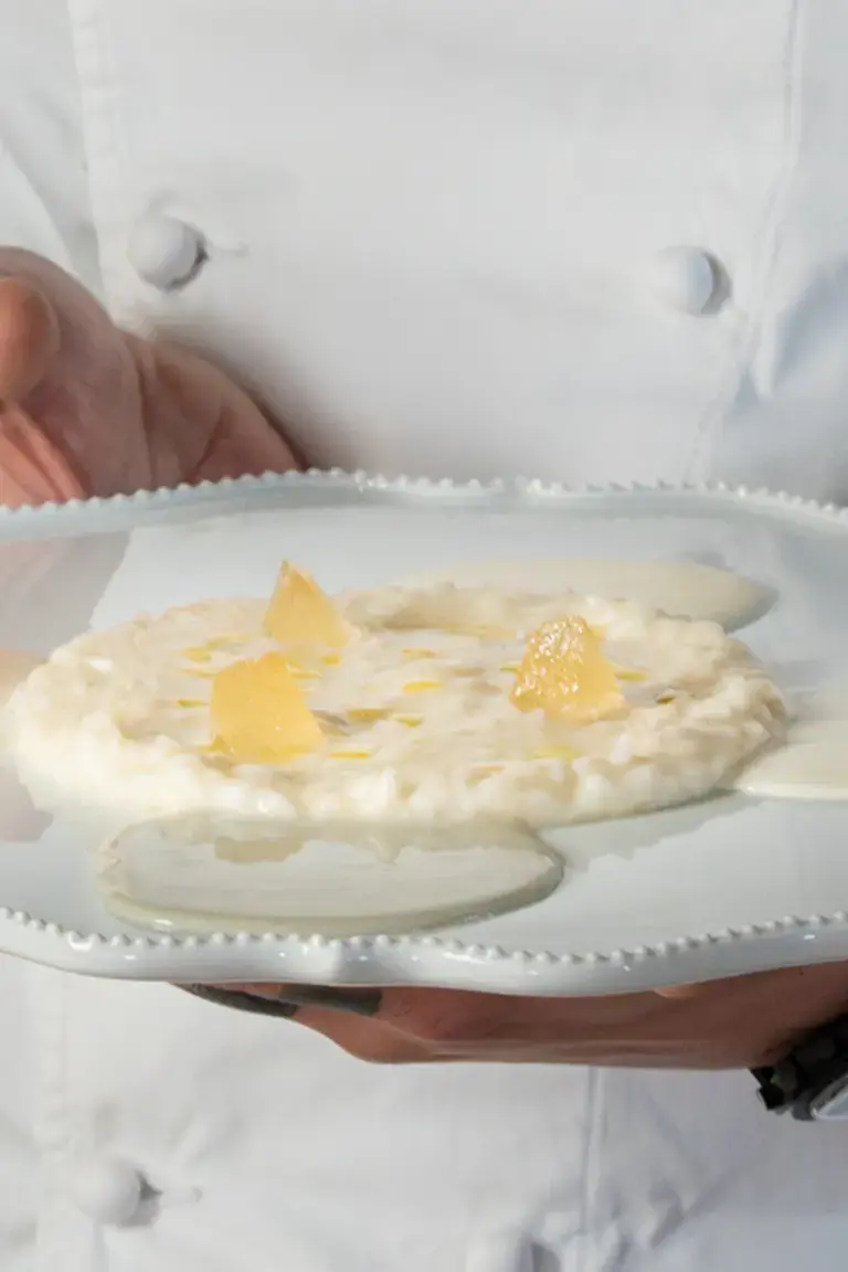 Risotto ai 4 formaggi - Federico Sgorbini finitura