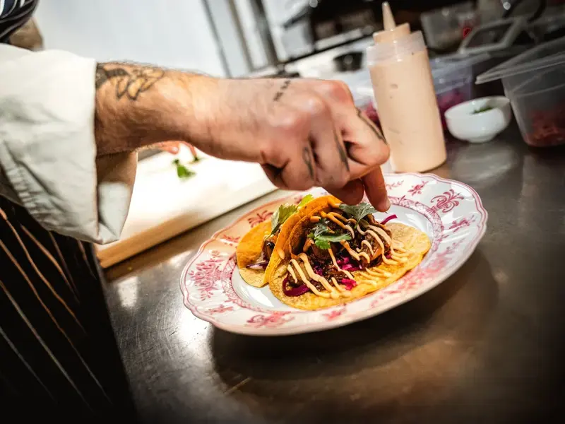 TP Bluesquare - tacos veg ph Punkomat