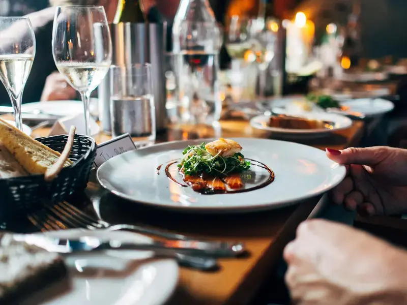 servizio al tavolo ristorante