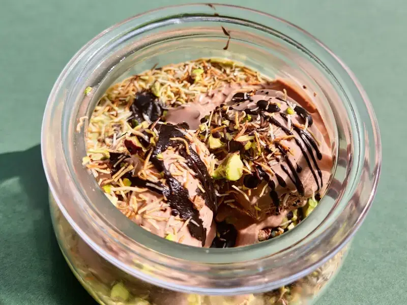 Dubai Chocolate Gelato