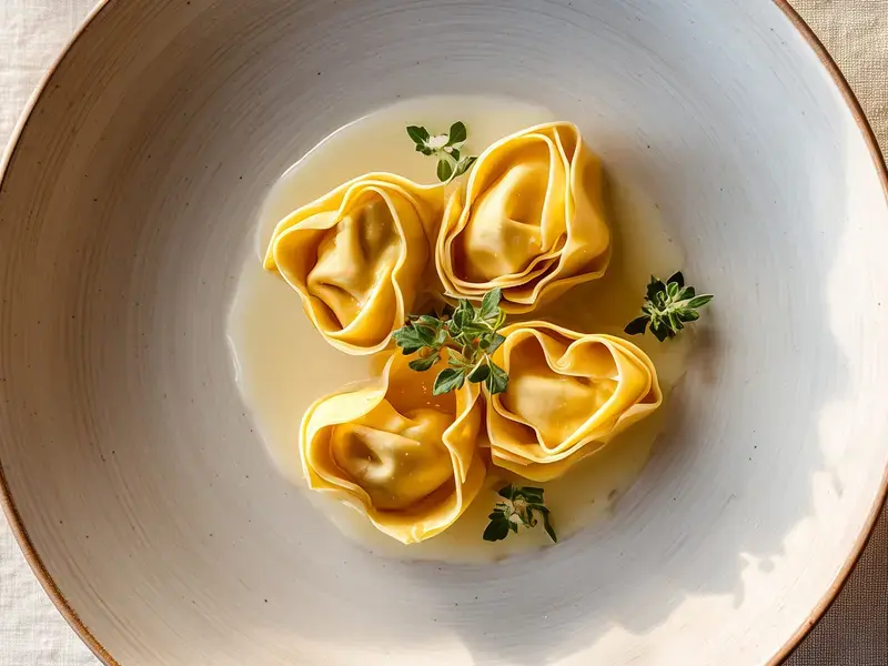 Un piatto di Tortellini di Valeggio