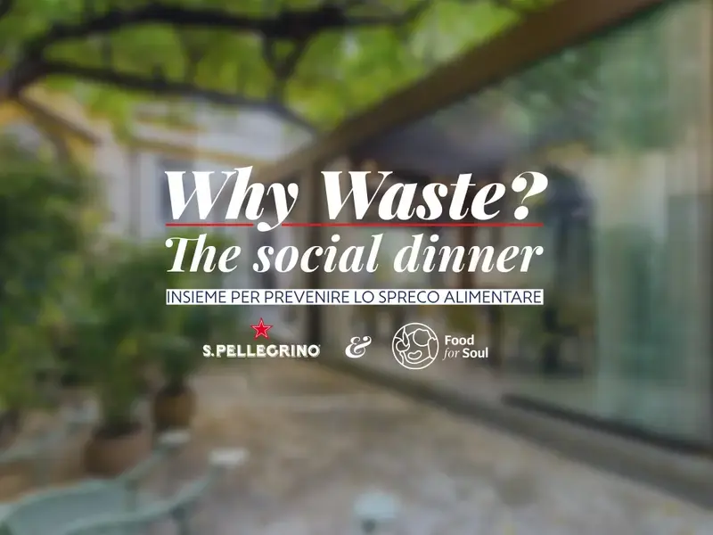 Concorso vinci la Social Dinner "Why Waste?"