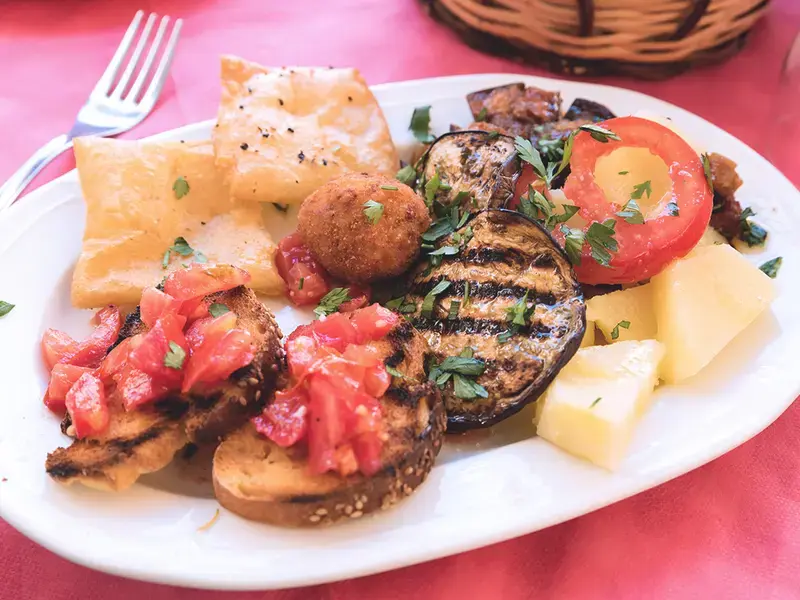 Antipasti tipici siciliani