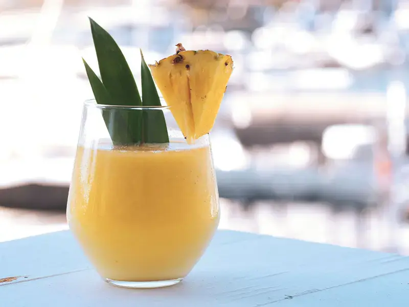 Cocktail con l'ananas
