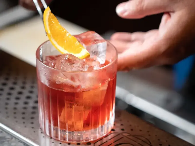 Un drink del Caffè Giacosa a Firenze