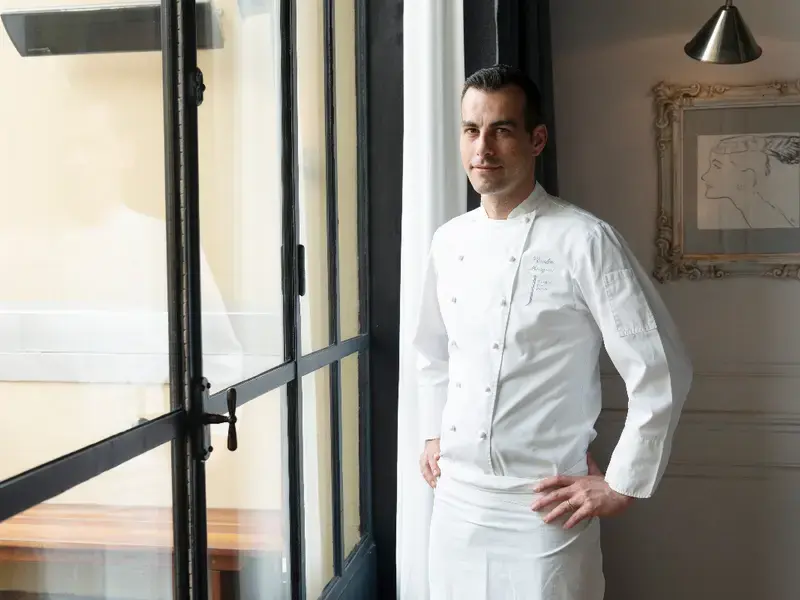 Lo chef Claudio Mengoni