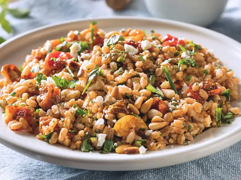 come condire il farro