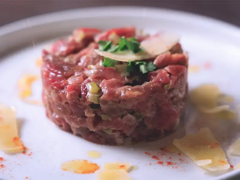 Come condire la tartare di manzo