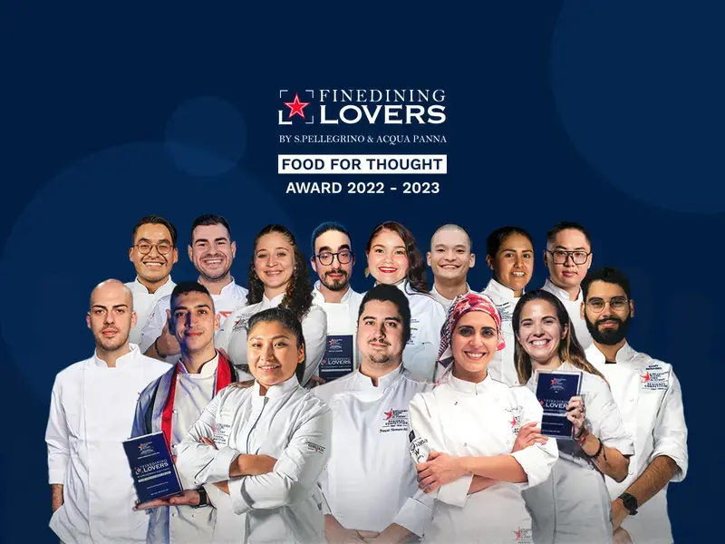Vota per il Fine Dining Lovers Food for Thought Award