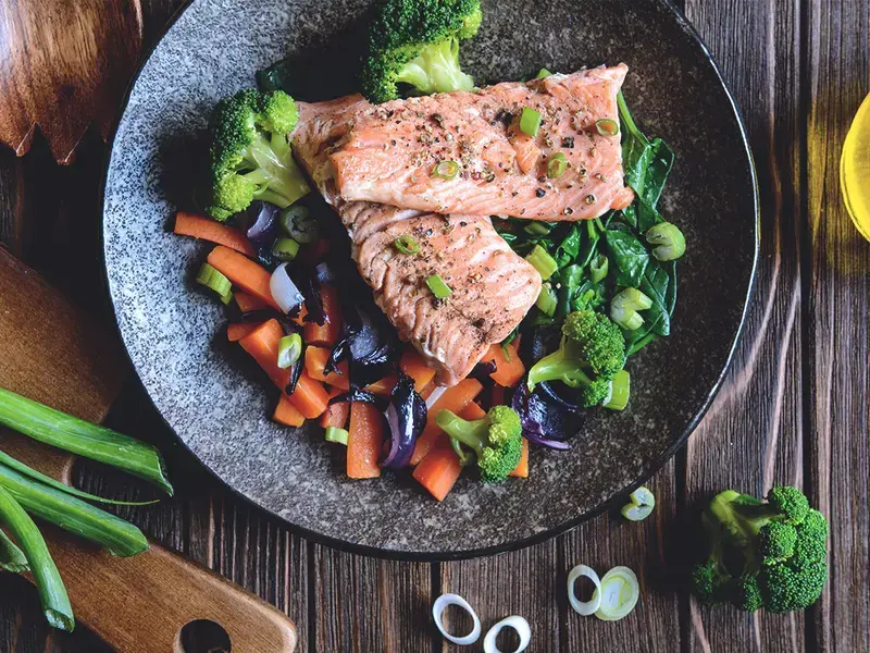 Contorni di verdure per accompagnare il pesce