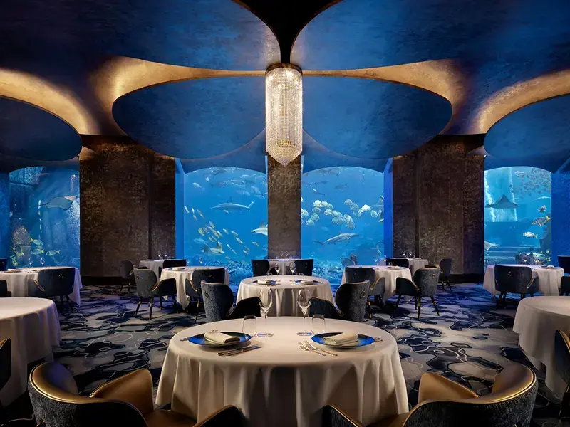 Il ristorante Ossiano