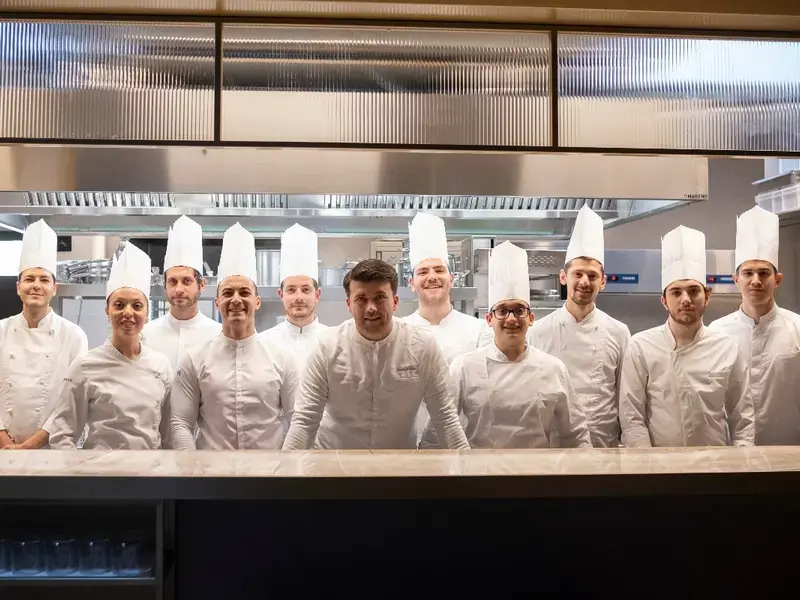 Procaccini Milano: lo chef Emin Haziri e la brigata
