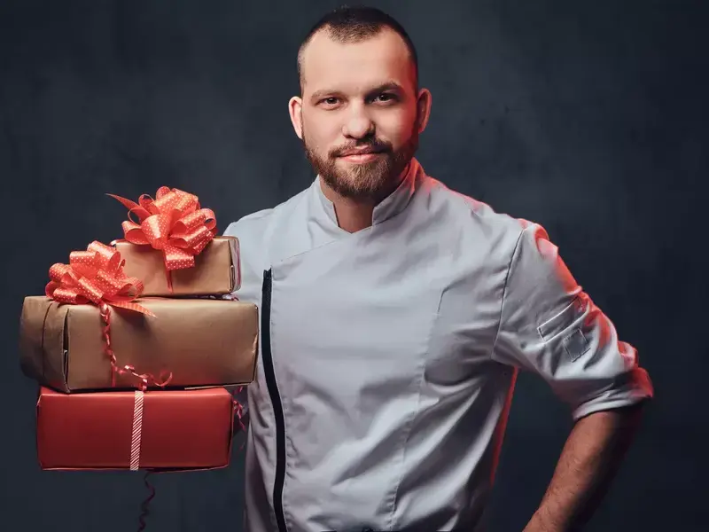 Chef e pacchetti regalo