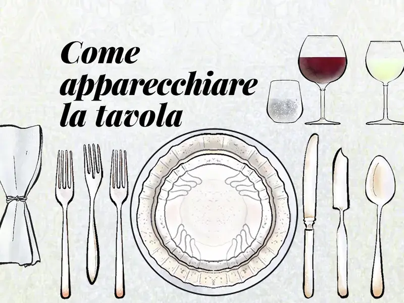 come apparecchiare la tavola