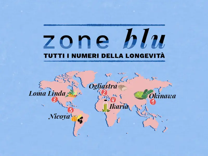 infografica zone blu