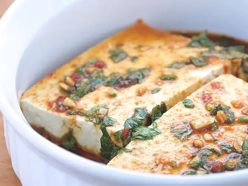 come marinare il tofu