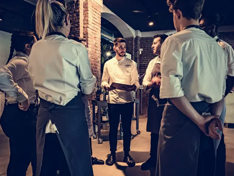La brigata di Trattoria Contemporanea