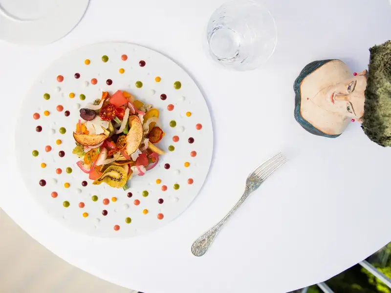 Un piatto del Ristorante Belvedere di Ravello