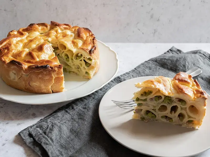 torta di pasta avanzata
