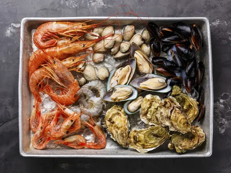 Plateau di frutti di mare