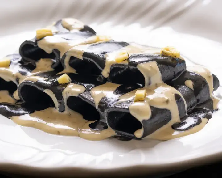 Pacchero Cacio e Limone bruciato-Giacomo Devoto