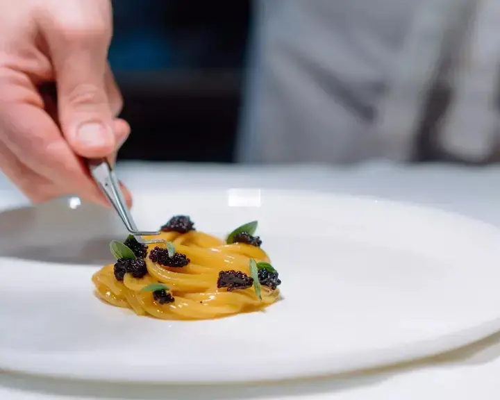 Spaghettini con papaccelle di Francesco Sposito