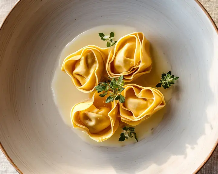 Un piatto di Tortellini di Valeggio
