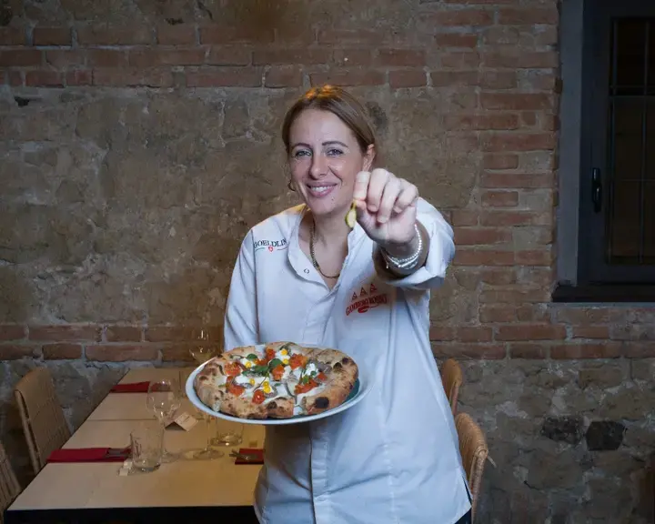 La pizzaiola Roberta Esposito da Marita