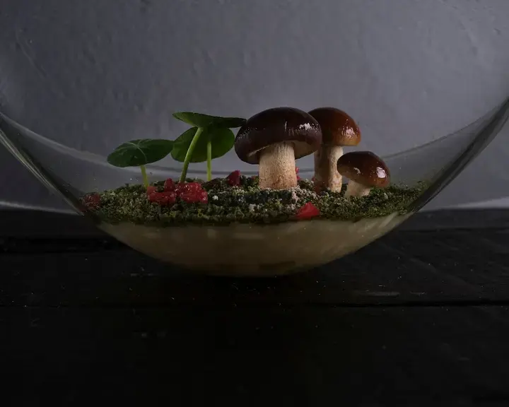 Un piatto di Edoardo Tilli - Podere Belvedere