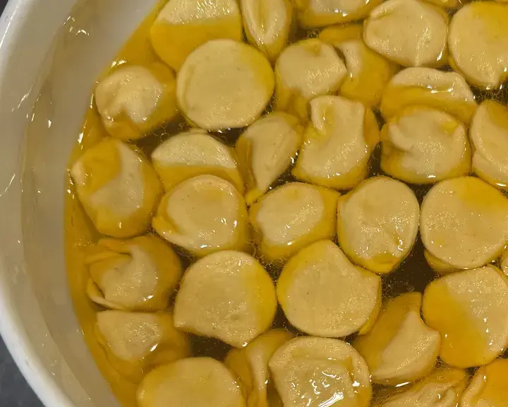 Anolini in brodo di cappone - Ristorante Cocchi