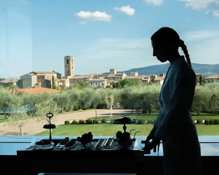 Teatro del Gusto - la sala e il servizio di Arnolfo