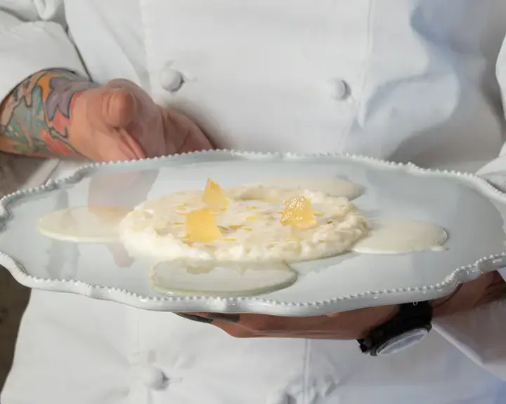 Risotto ai quattro formaggi - Federico Sgorbini TP