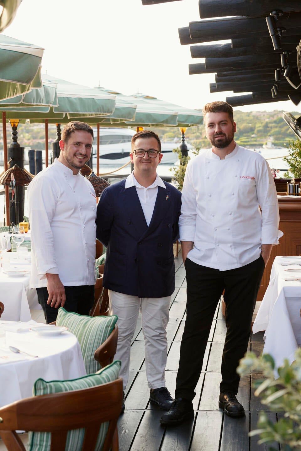 Il team di Langosteria Porto Cervo